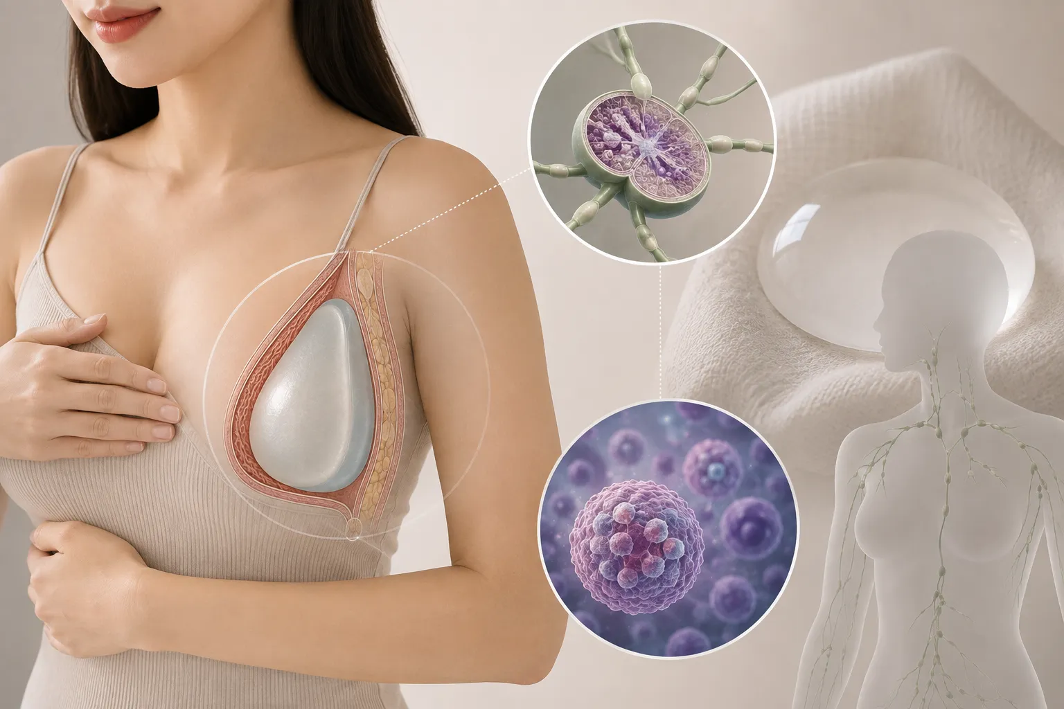隆乳與淋巴癌：BIA-ALCL 的真實數字、誰是風險族群，以及該怎麼追蹤