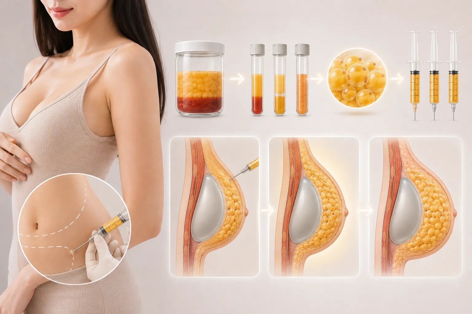 自體脂肪隆乳的存活率,實際數字是多少