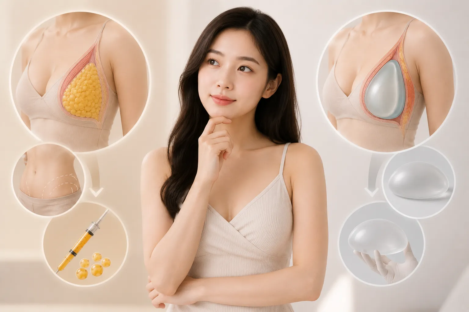自體脂肪還是義乳?不是哪個好,是你的條件適合哪個